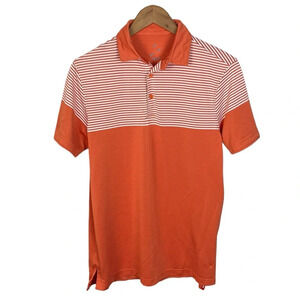 PO337 Men’s Head Golf Brand Striped Performance Polo Shirt S